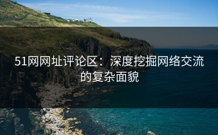 51网网址评论区：深度挖掘网络交流的复杂面貌